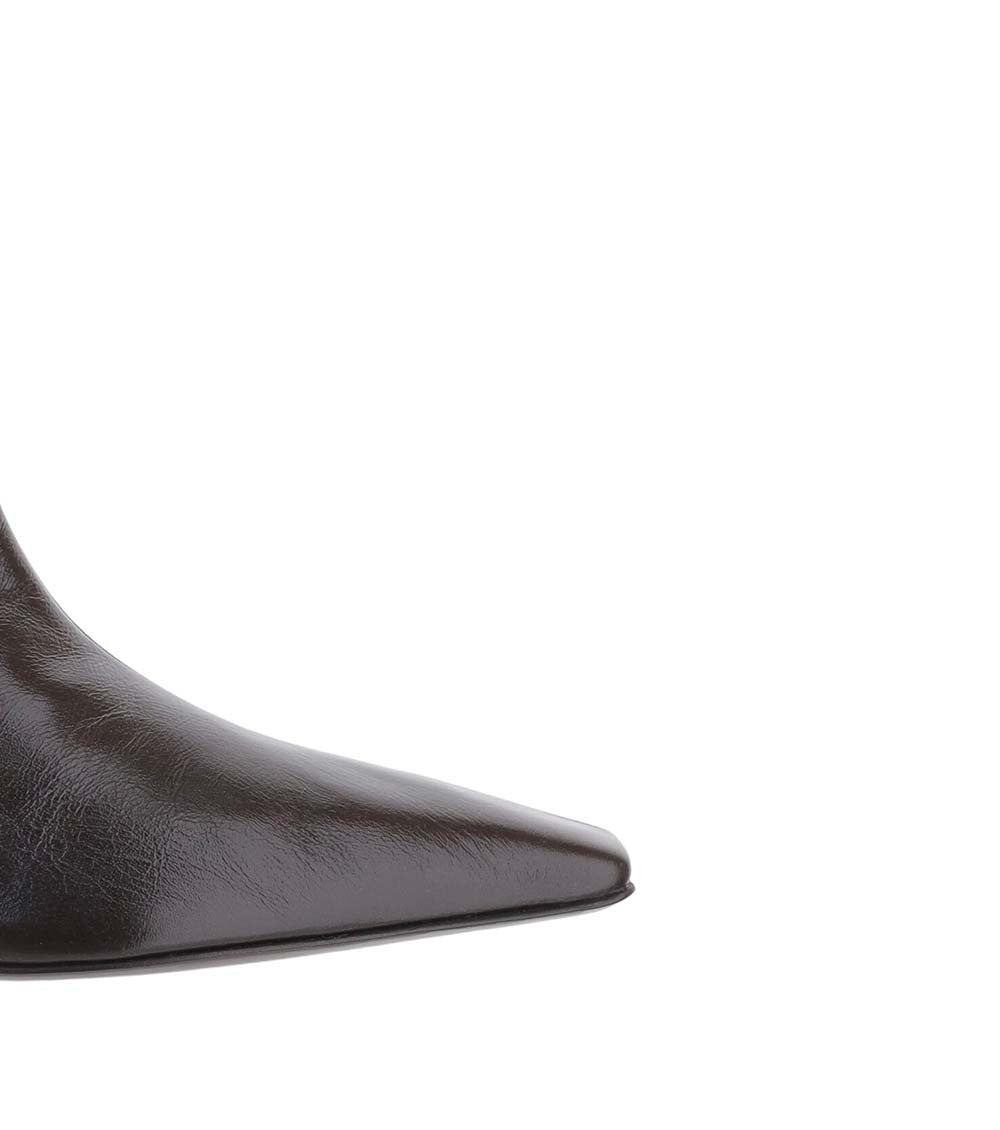 Black Leather Ankle Boots 4