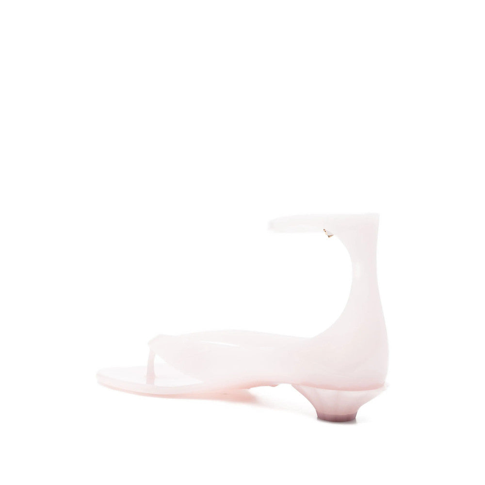 Light Pink Ankle-strap Sandals 2