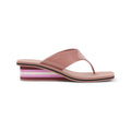 Pink Striped Sandals 1