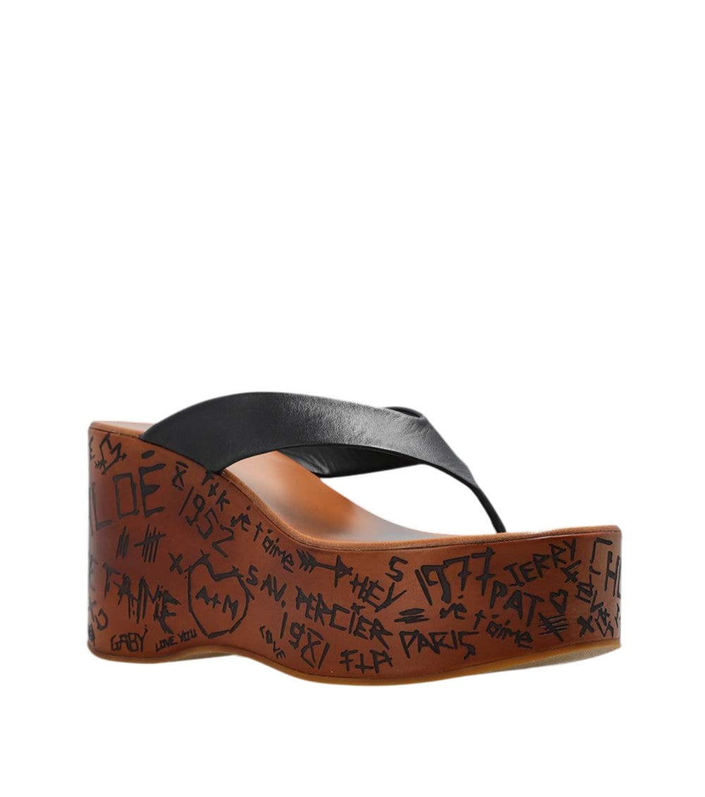 Black Graphic Maxime Wedges 2