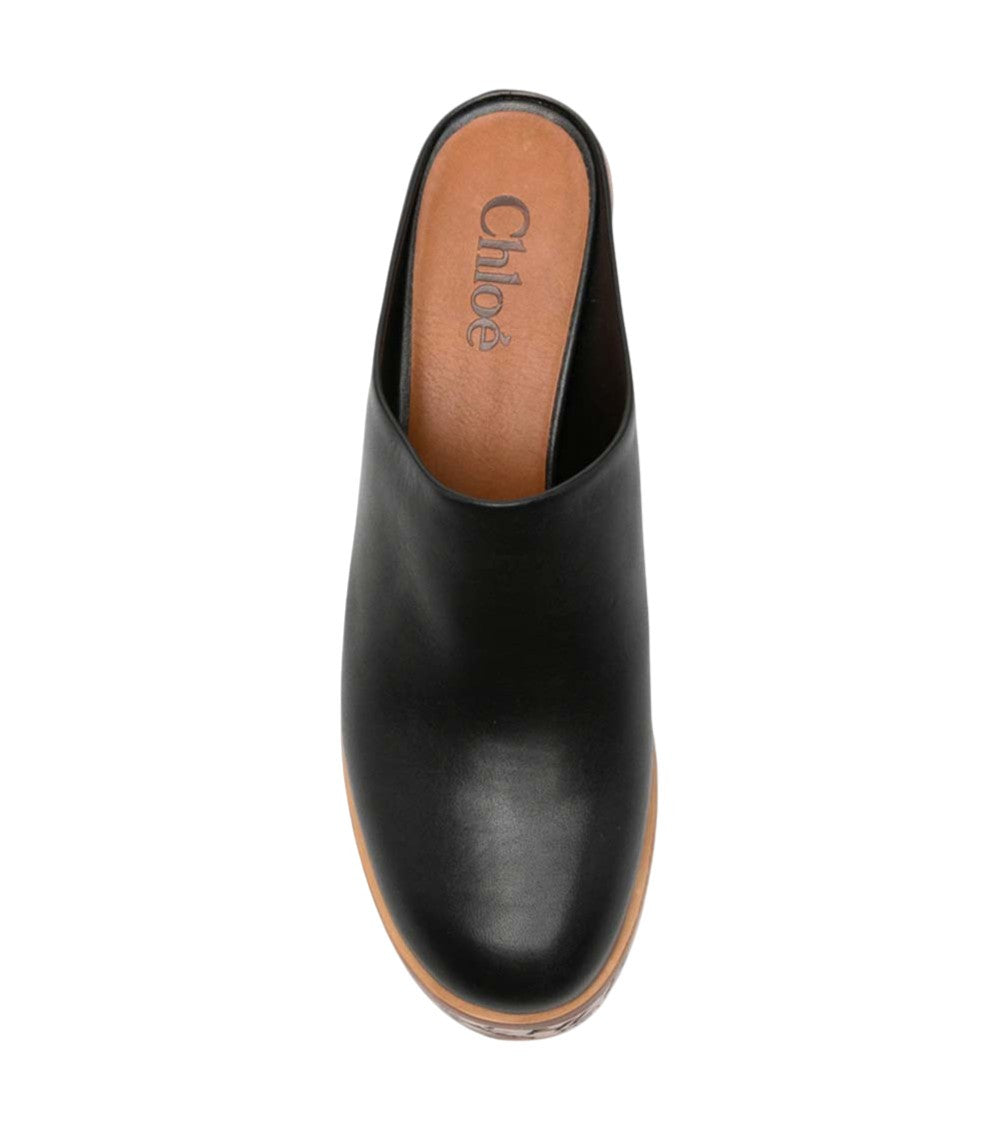 Black Slip-on Wedges 3