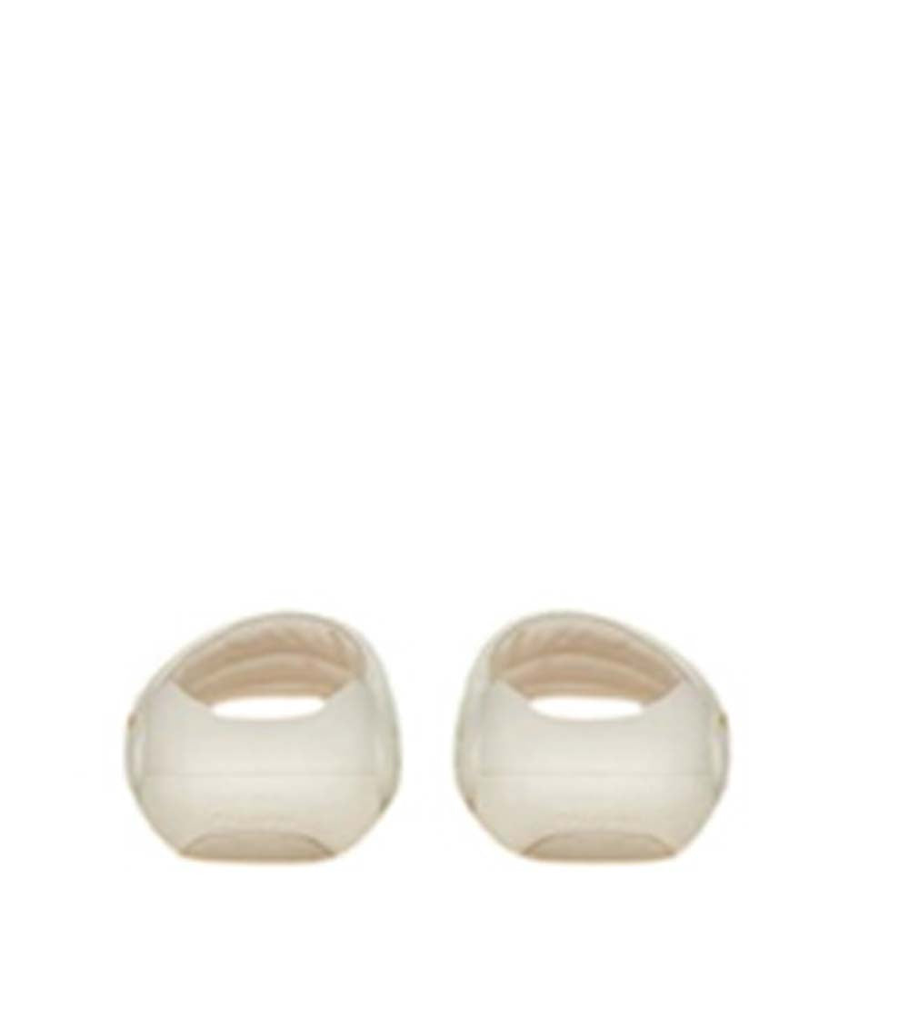 White Quilted B-IT-PUFFY Sandals 4