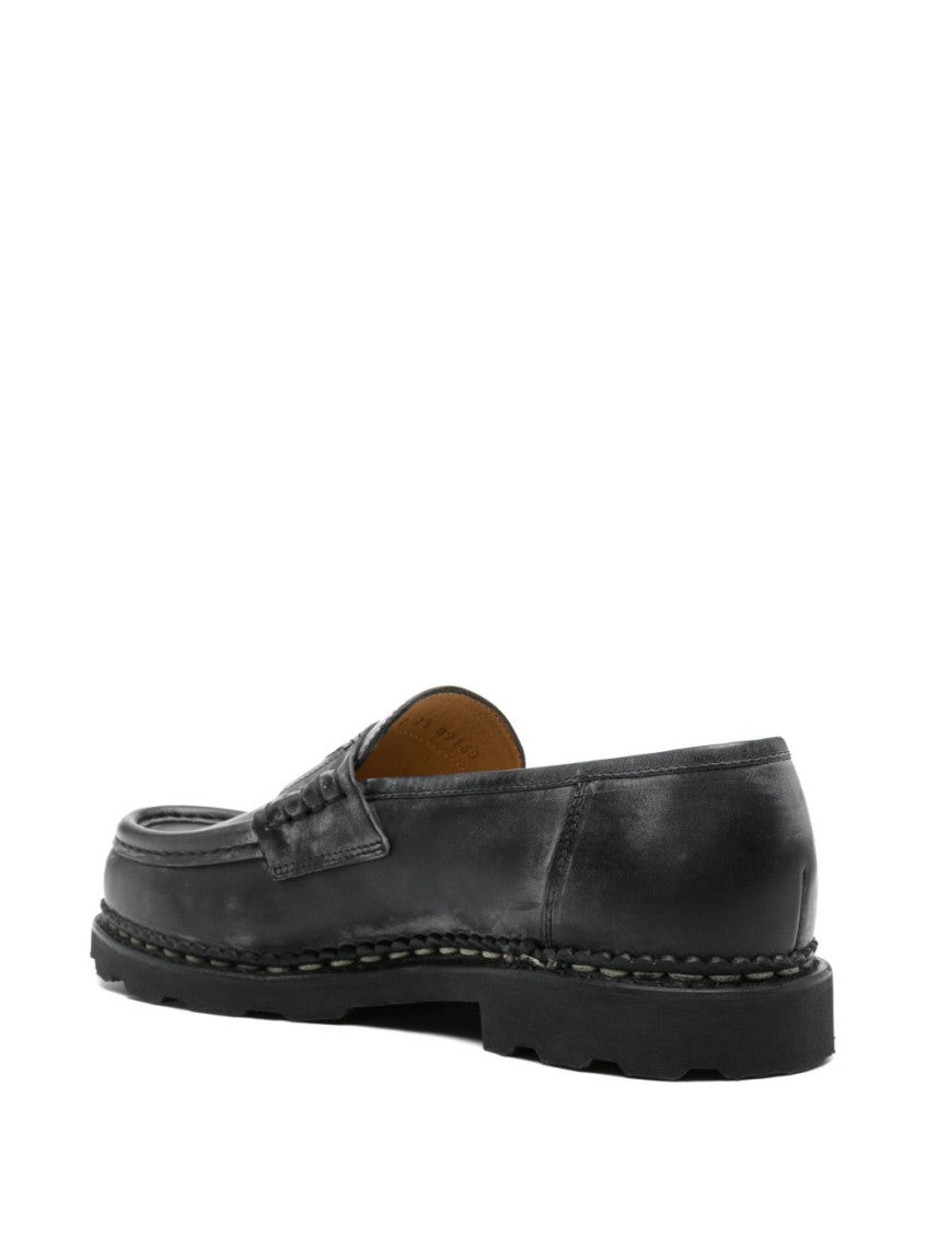 Black Leather Loafers 2