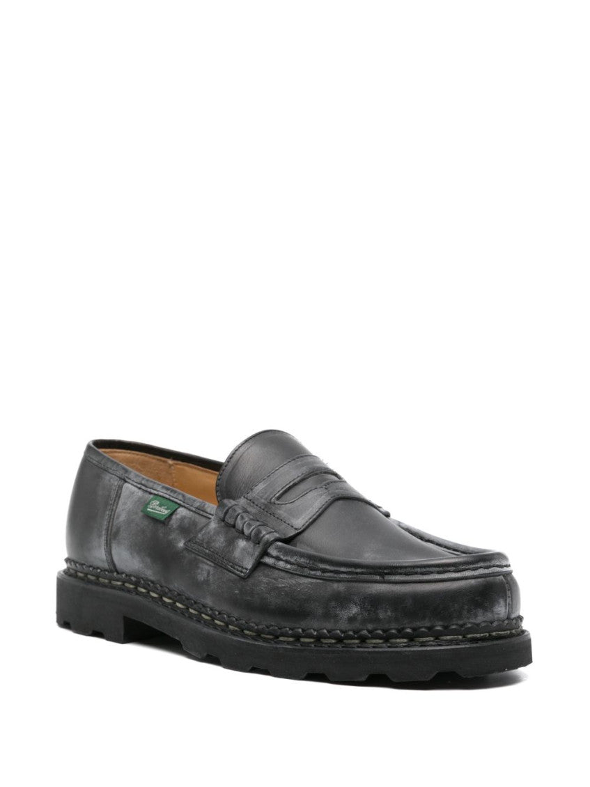 Black Leather Loafers 3