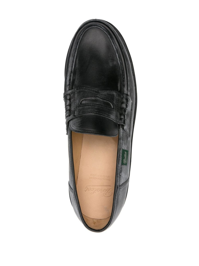 Black Leather Loafers 4