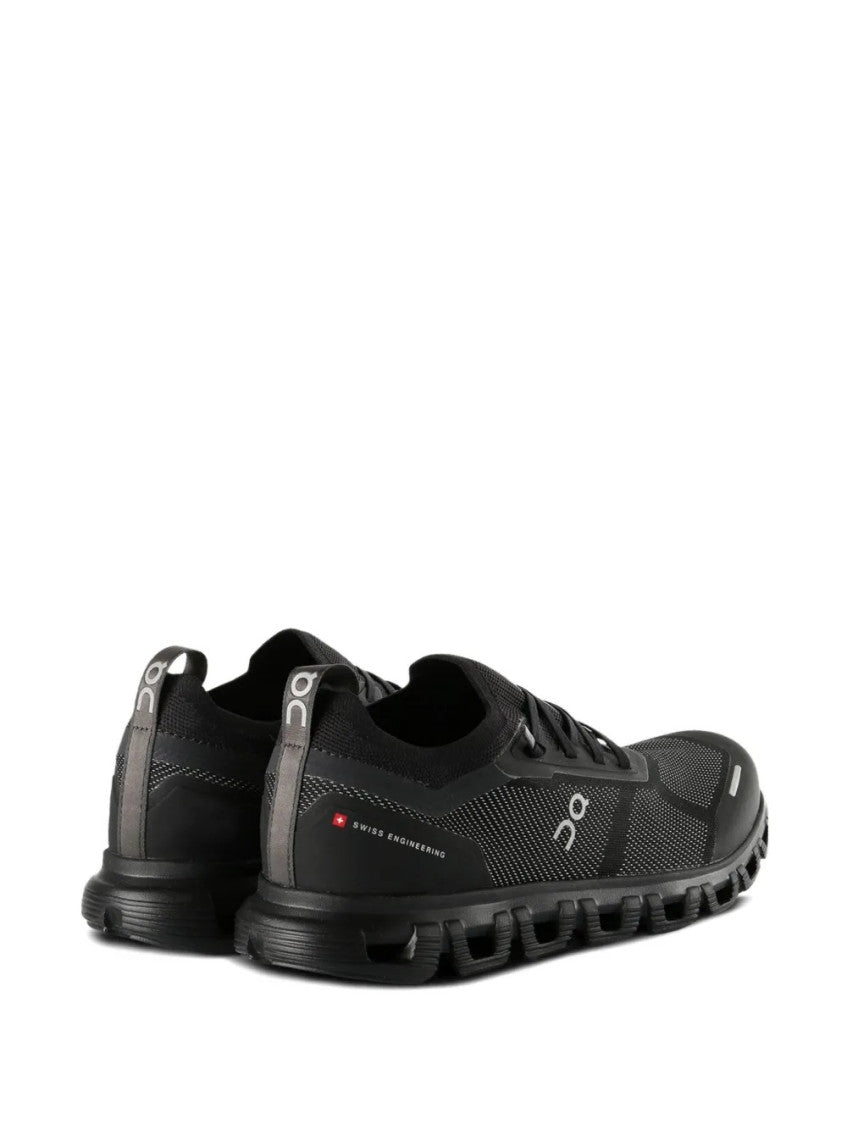 Black Logo Sneakers 5