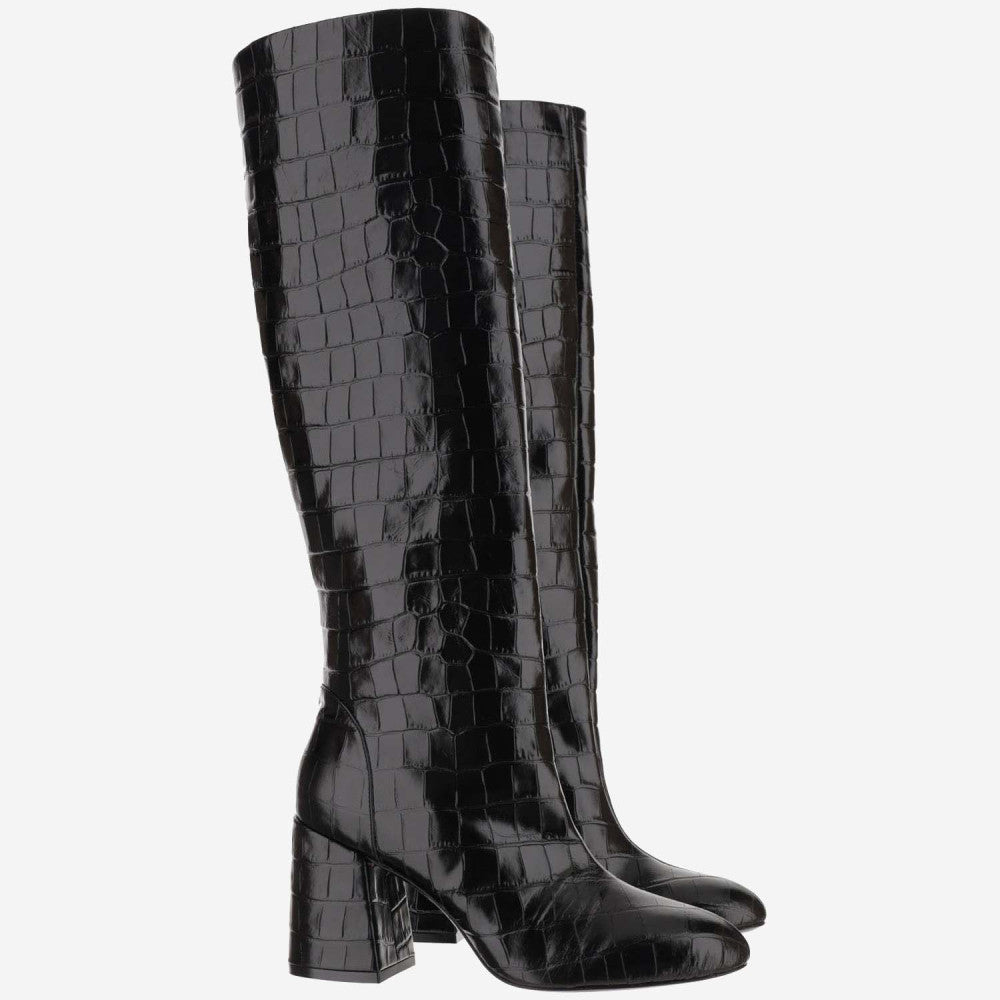 Black Leather Boots 2
