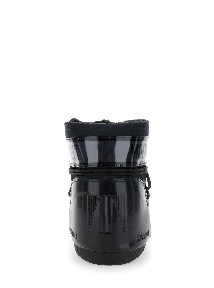 Black Icon Logo Boots 4
