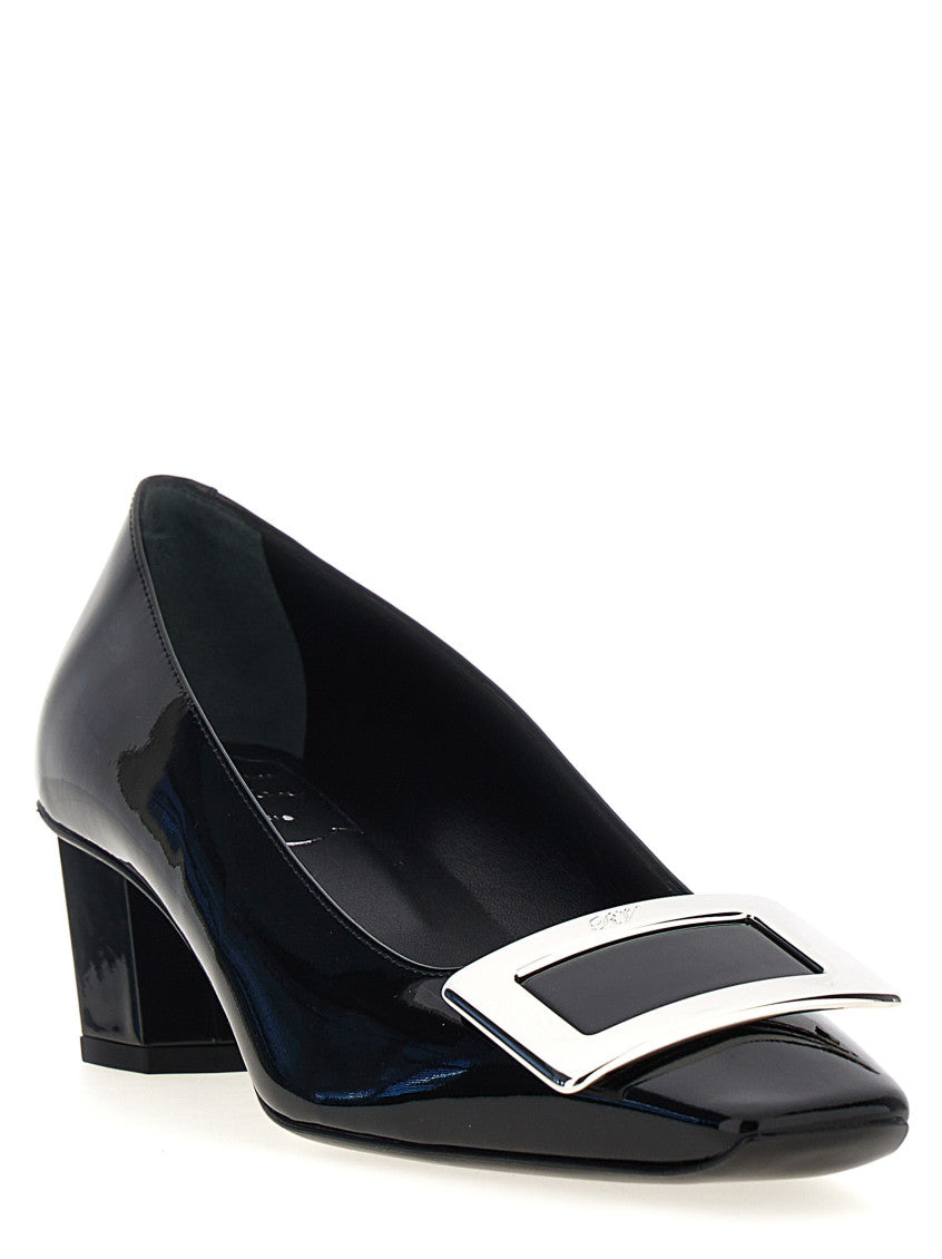 Black Leather Heels 2