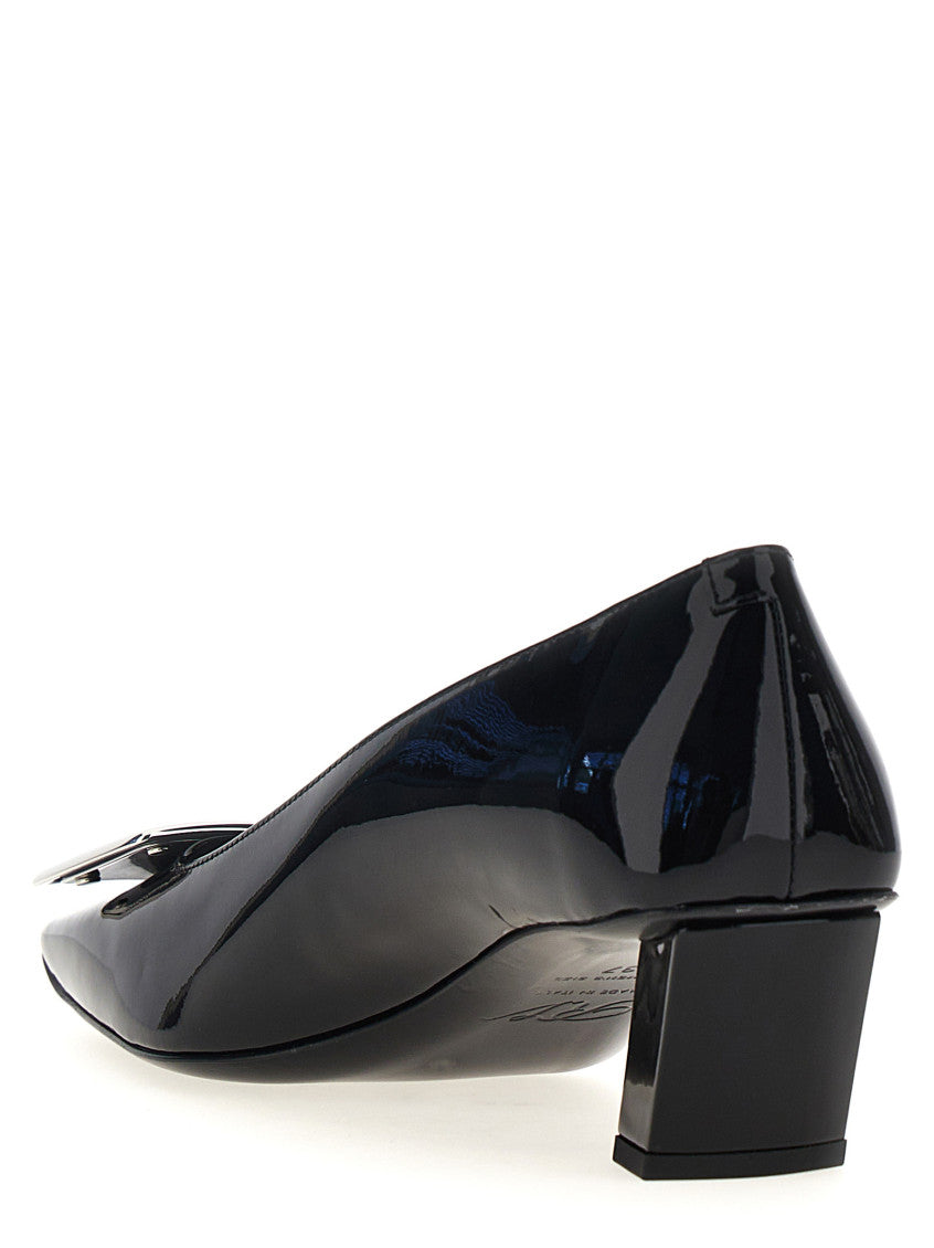 Black Leather Heels 3