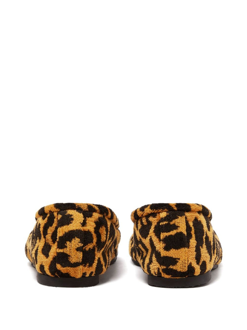 Leopard Print Round Toe Ballet Flats 3