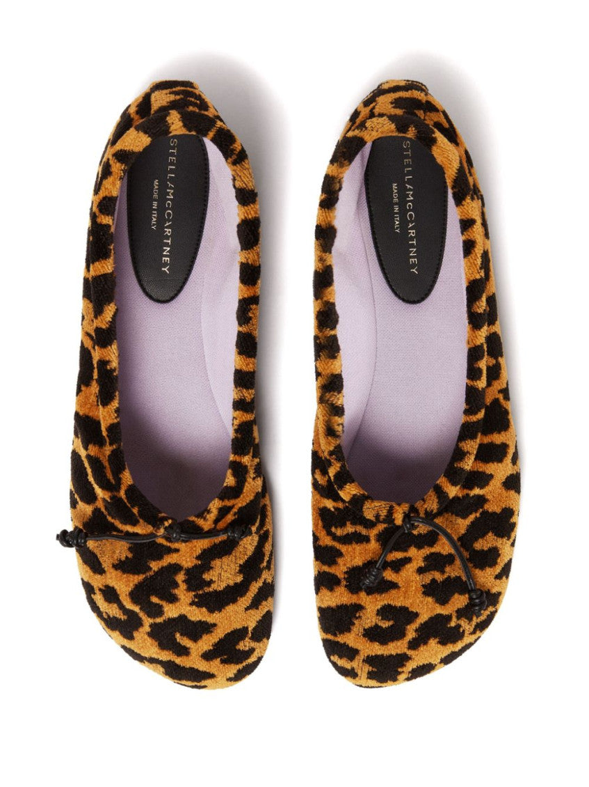 Leopard Print Round Toe Ballet Flats 4
