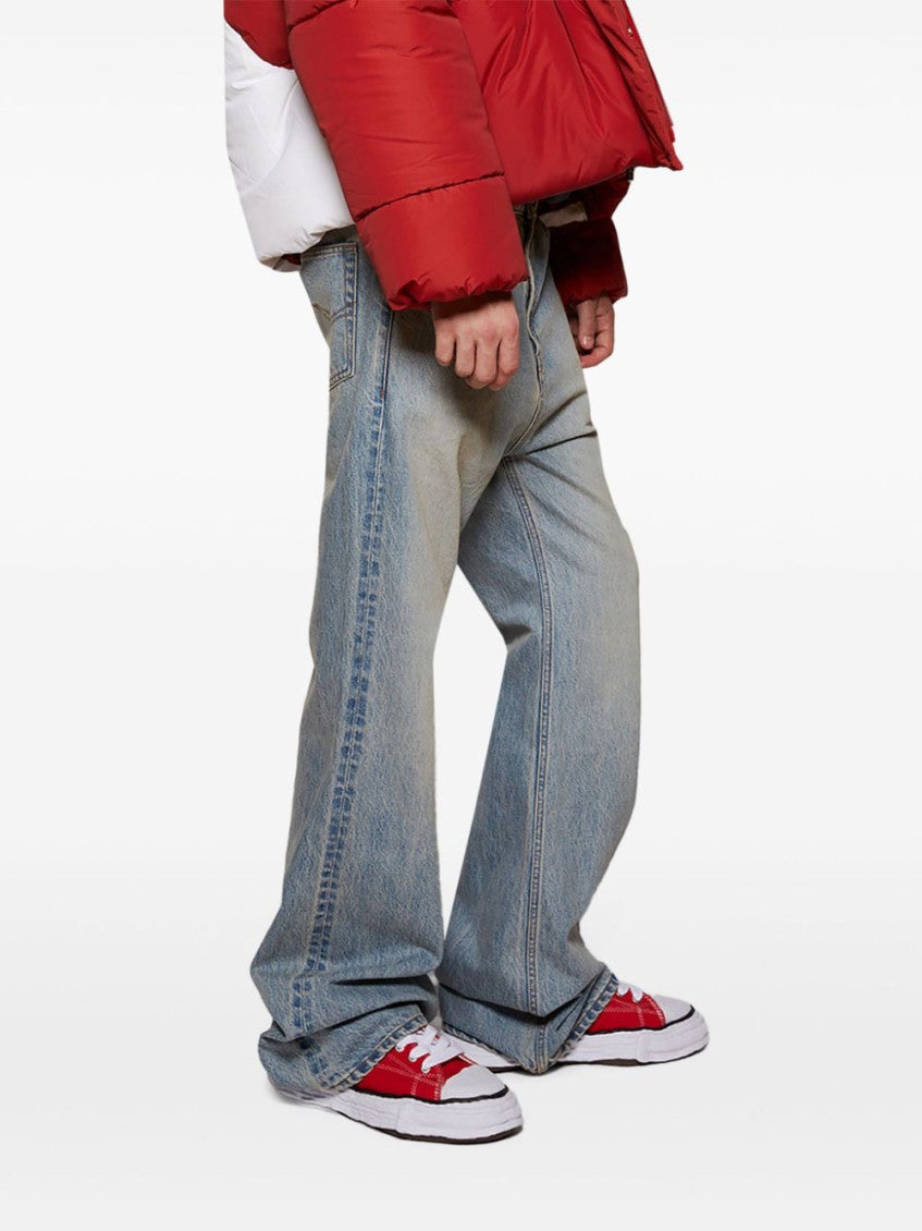 Red Canvas Low-Top Sneaker 4
