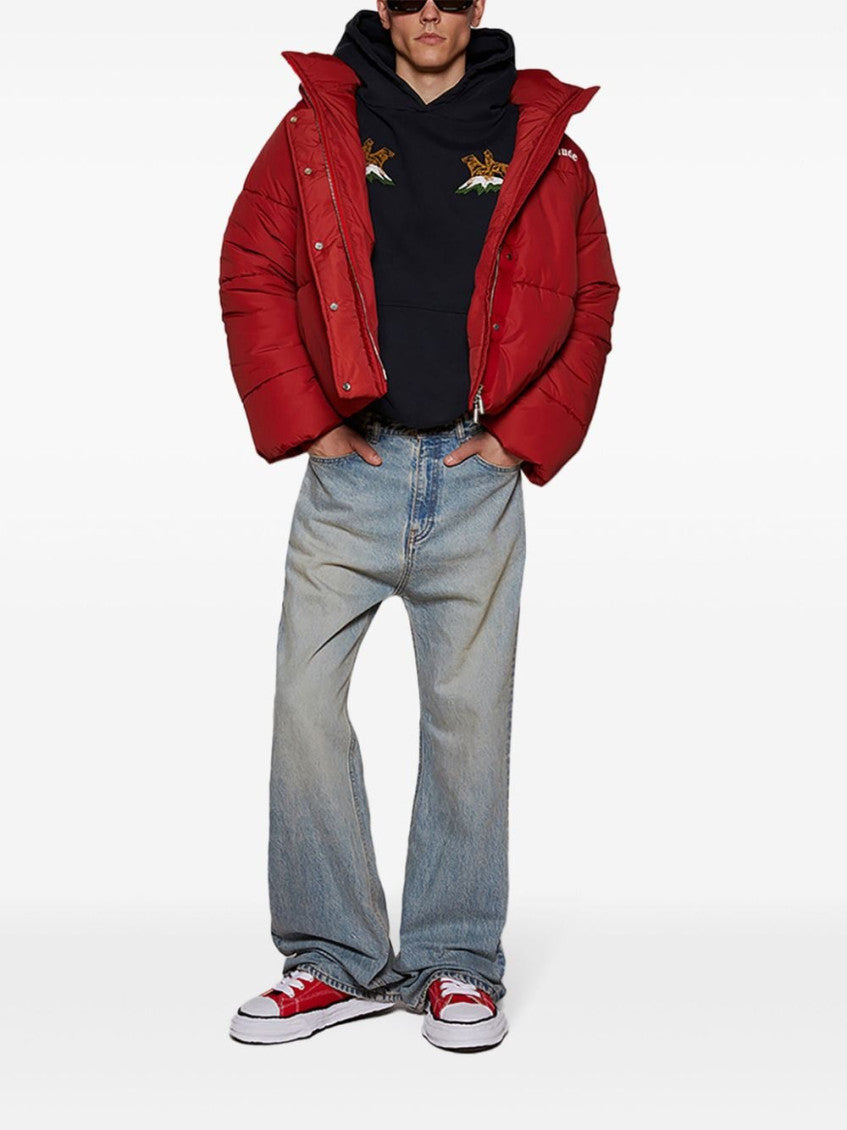 Red Canvas Low-Top Sneaker 5
