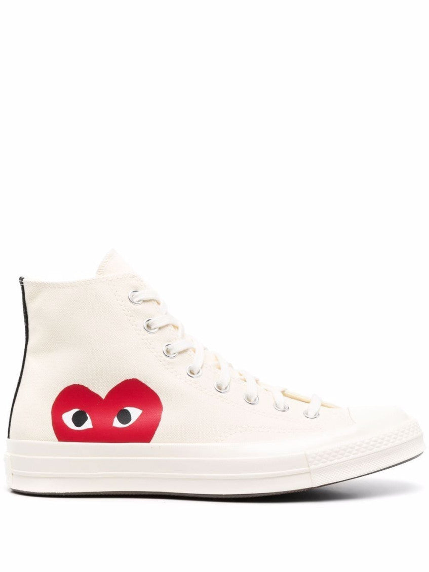 White Chuck Taylor High-top Sneakers 3
