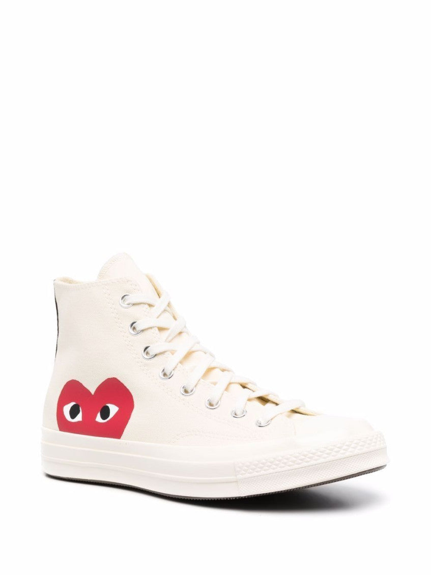 White Chuck Taylor High-top Sneakers 4