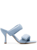 Sky Blue Sky Blue Perni Leather Heels 1