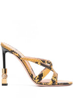 Yellow Carolyn Leather Heels 1