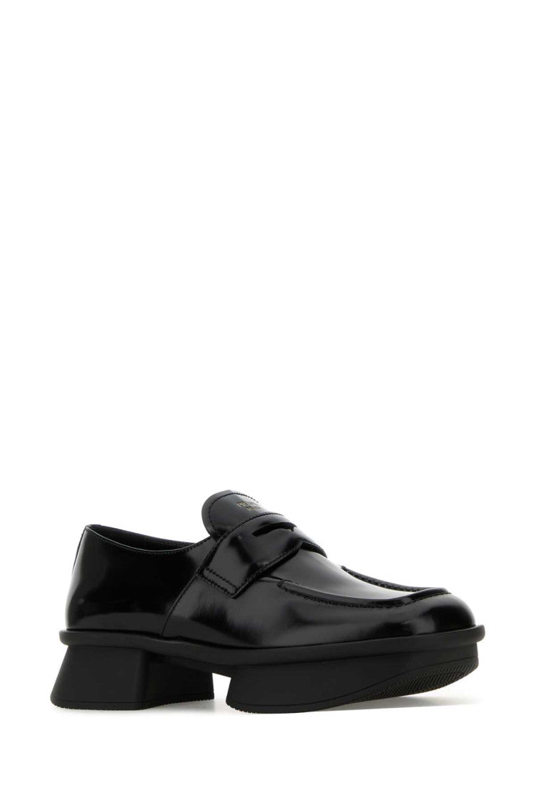 Black Leather Loafers 2