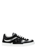 BlackWhite Logo Sneakers 1