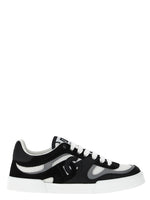 BlackWhite Logo Sneakers 1