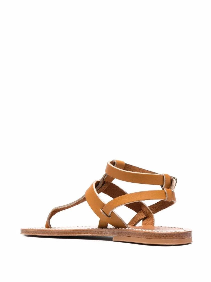 Natural Ankle-strap Sandals 3