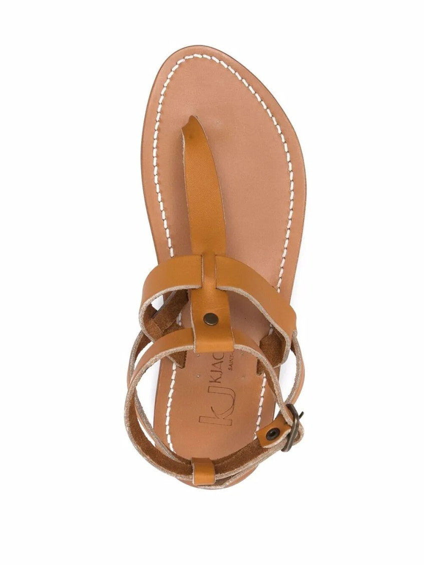 Natural Ankle-strap Sandals 4