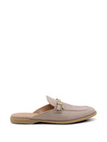 Beige Slip-on Mules 1