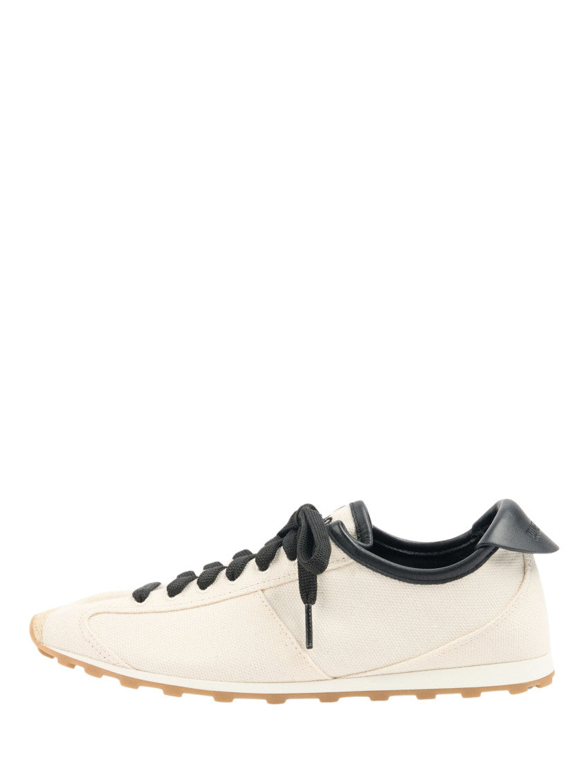 Off White Lace-up Sneakers 2