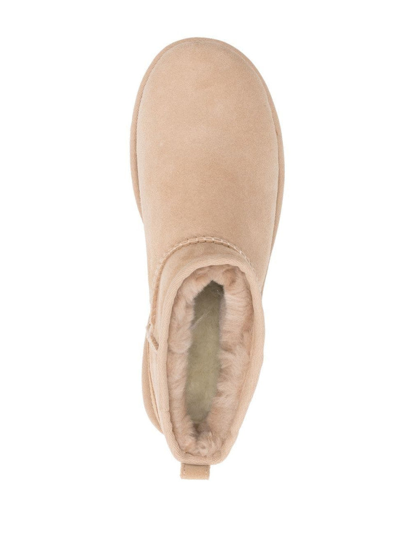 Beige Suede Boots 3