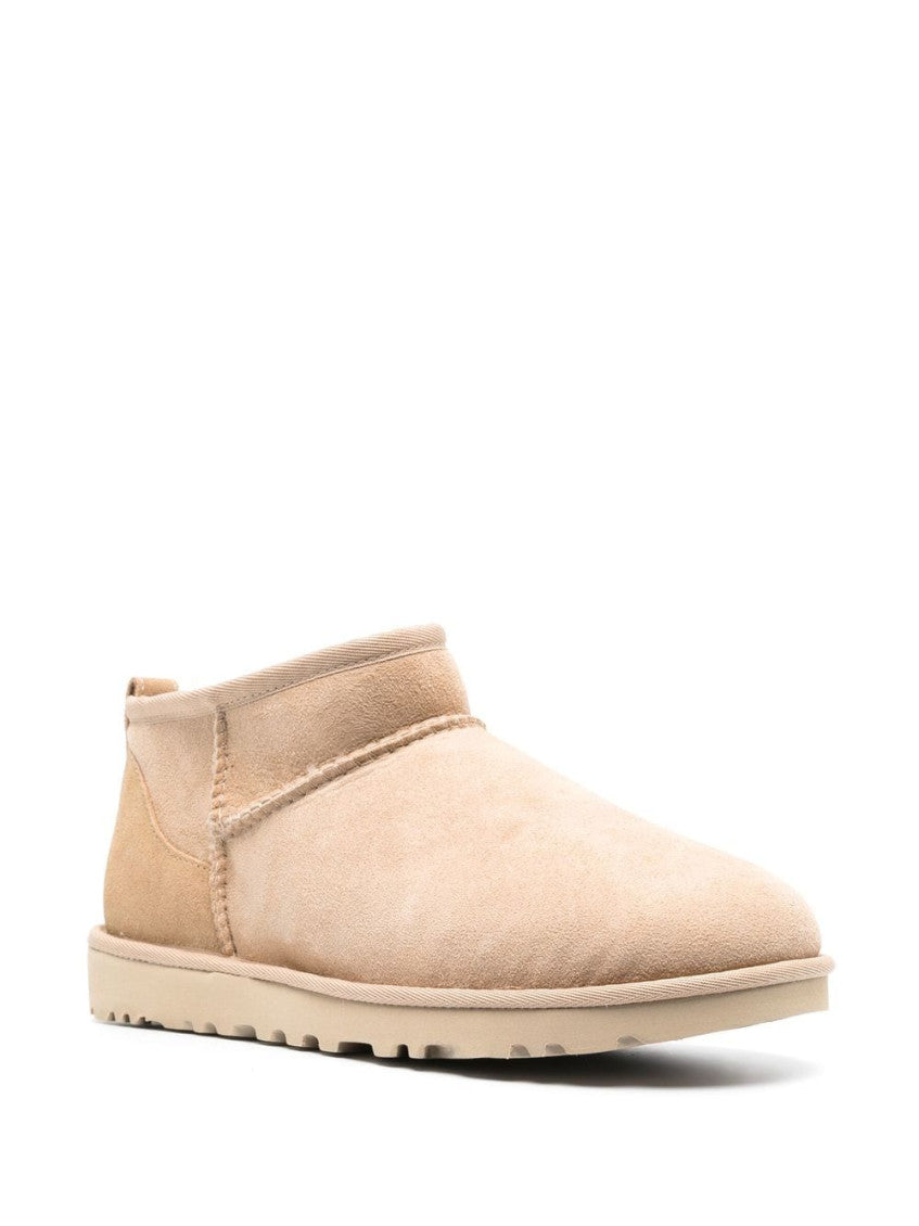 Beige Suede Boots 4