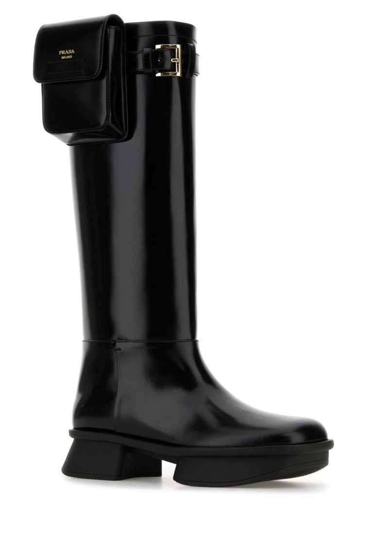 Black Leather Boots 2