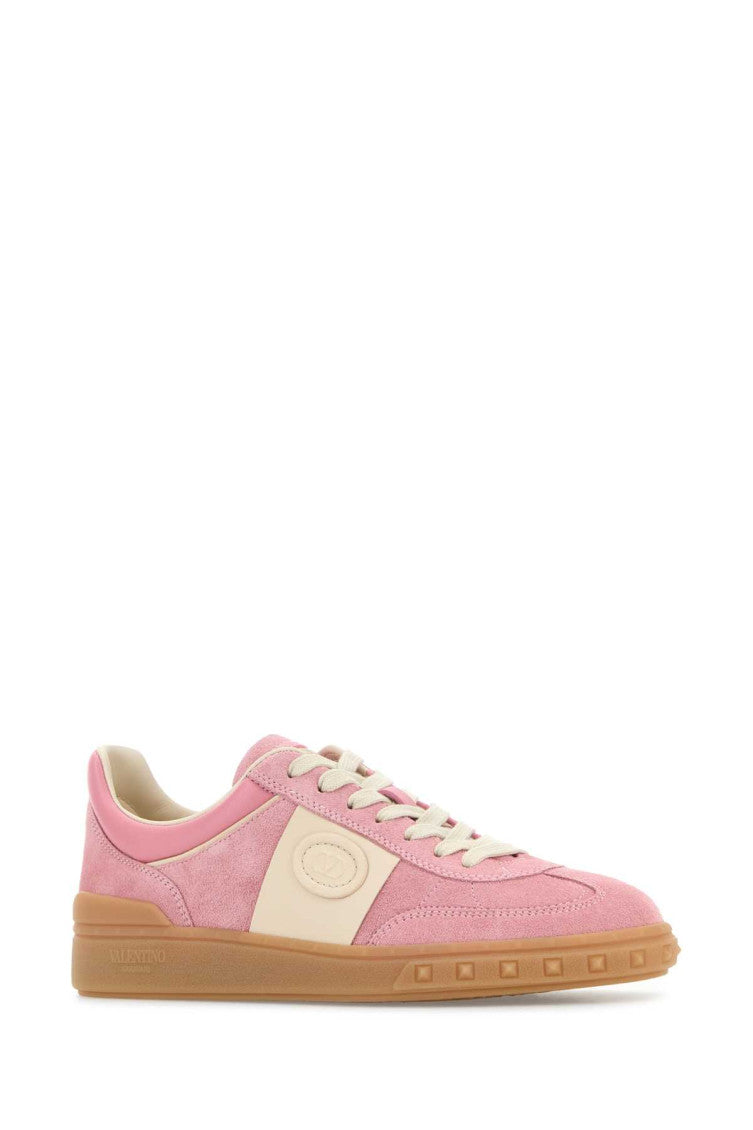 Pink Suede Sneakers 2