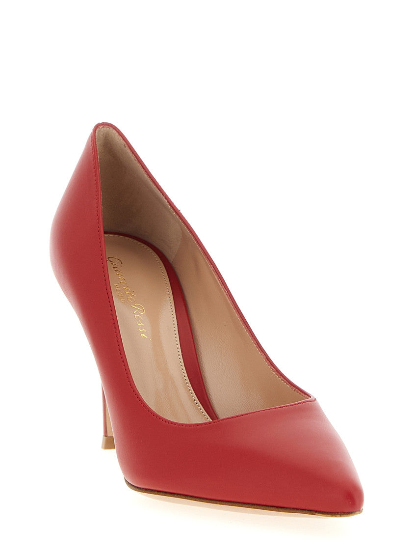 Red Pointed Toe Pumps 2