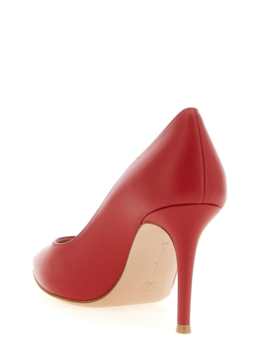 Red Pointed Toe Pumps 3