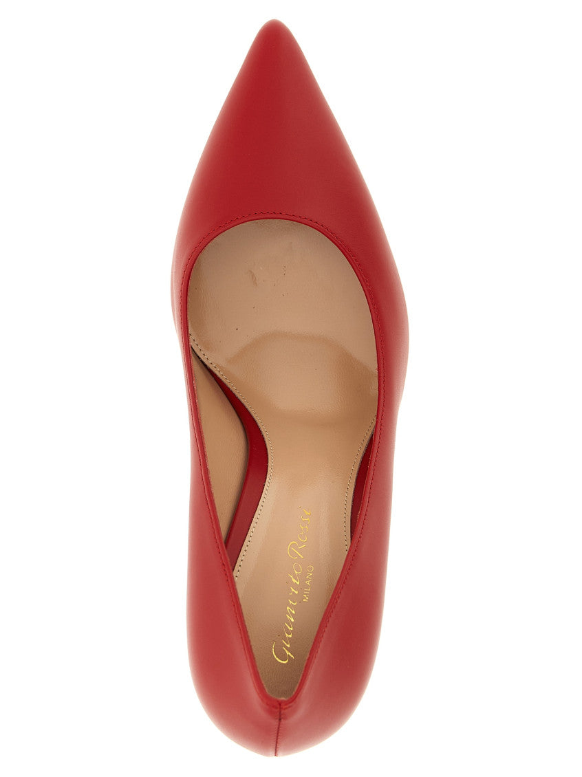 Red Pointed Toe Pumps 4