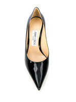 Black Leather Pumps 1