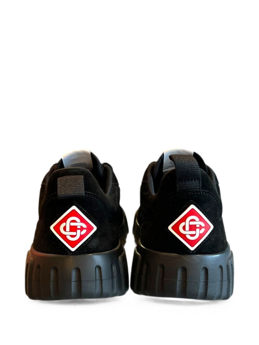 Black Logo Sneakers 4