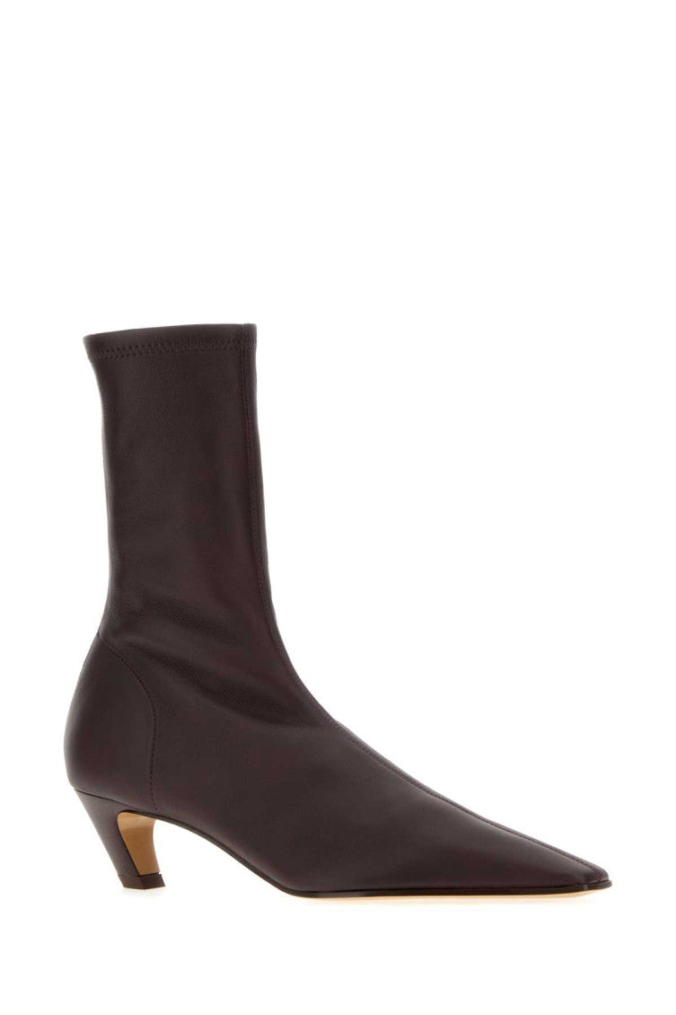 Brown Leather Ankle Boots 2