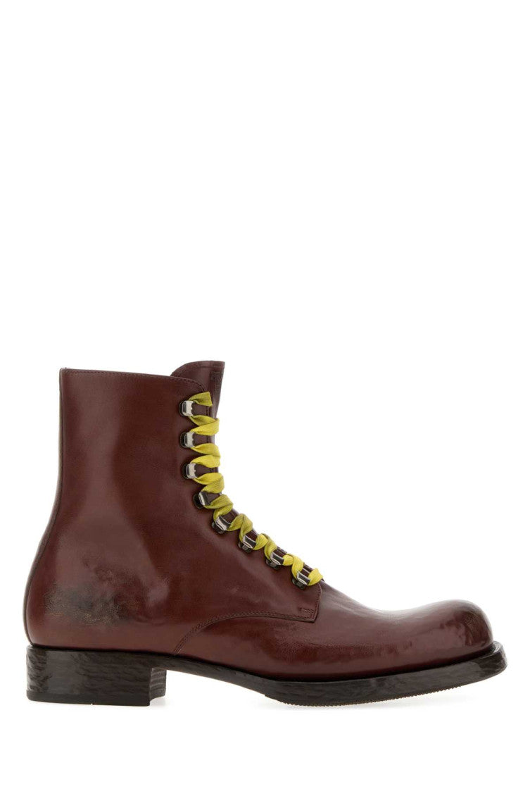 Brown Leather Ankle Boots 1