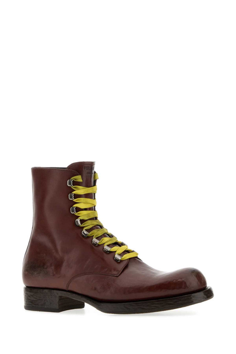 Brown Leather Ankle Boots 2