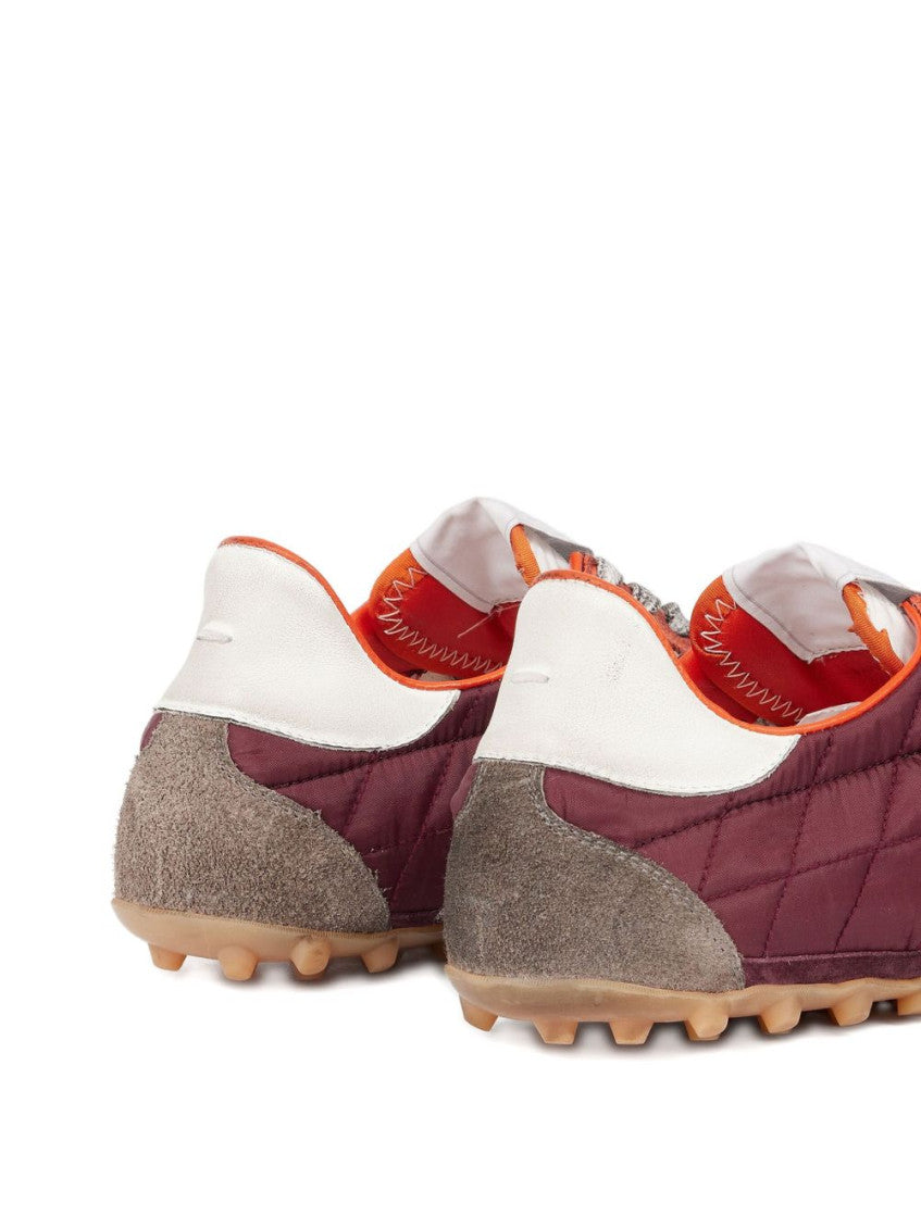 Red lace-Up Sneakers 4
