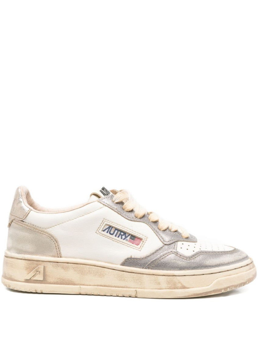 White Medalist Sneakers 1