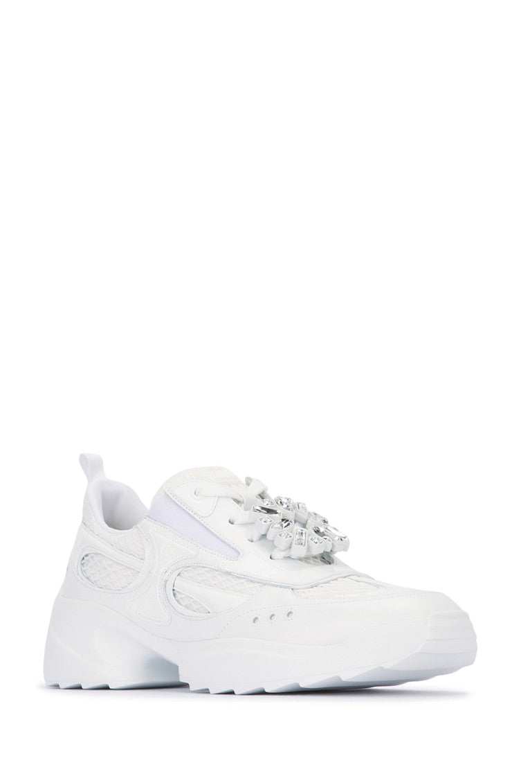 White Lace Up Sneakers 2