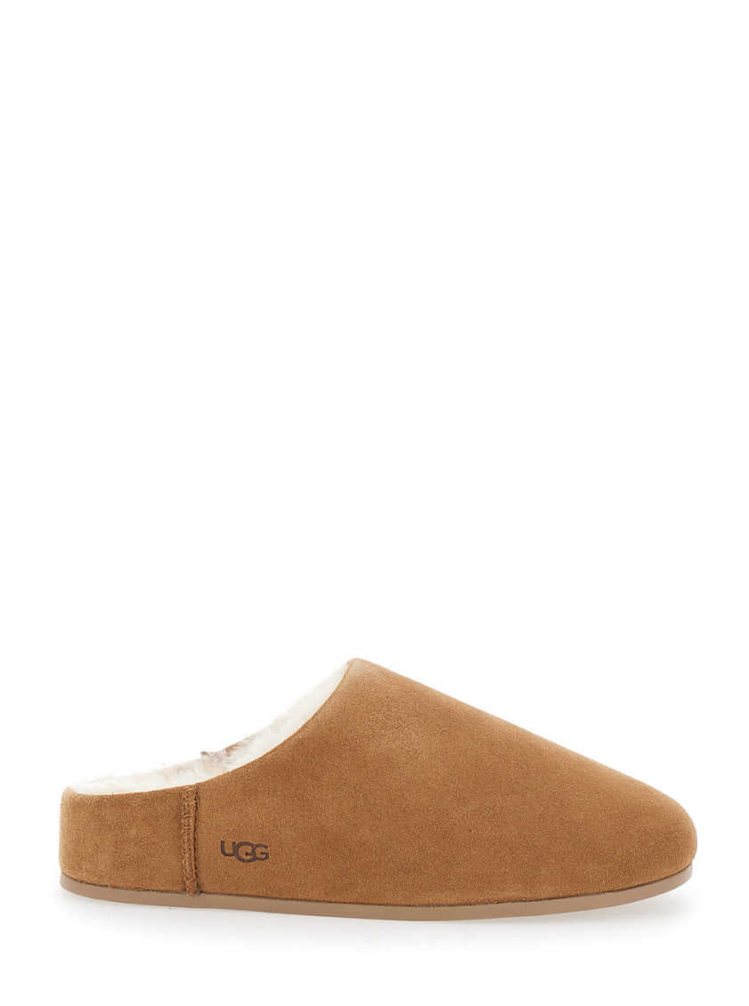 Brown Slip On Slides 1