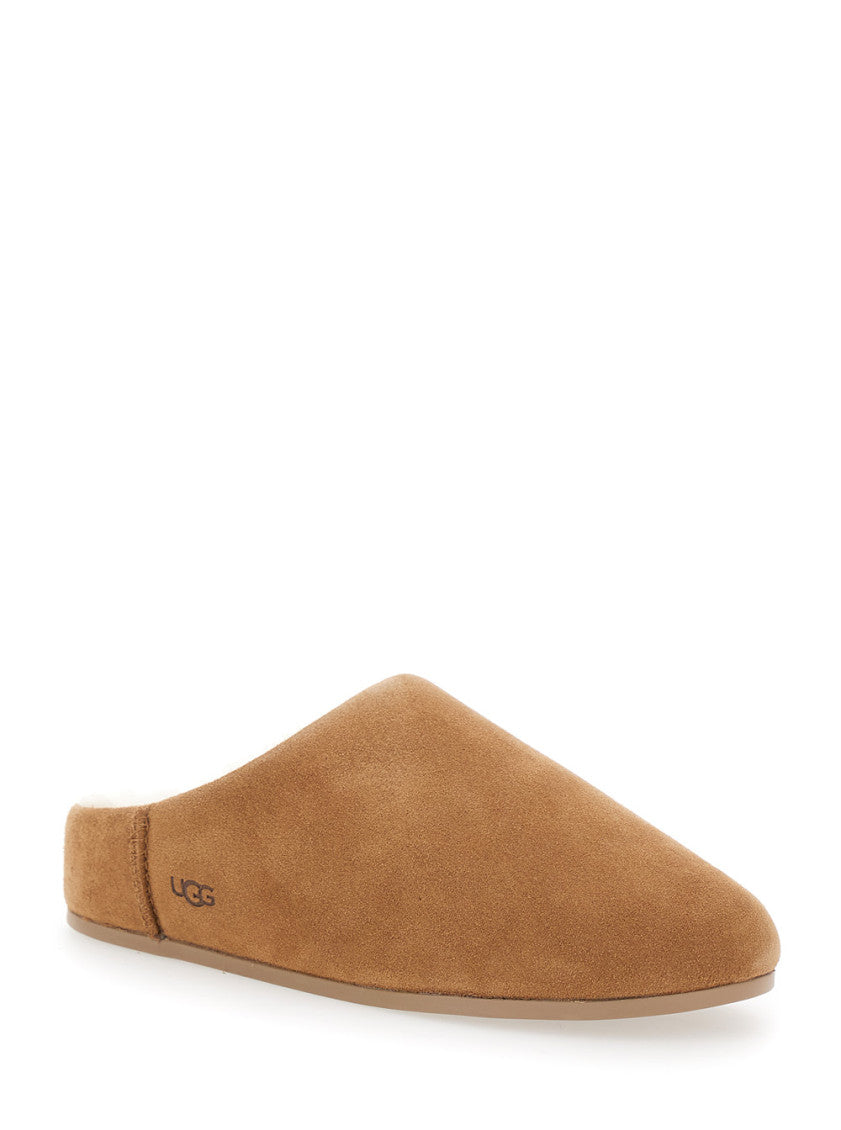 Brown Slip On Slides 2