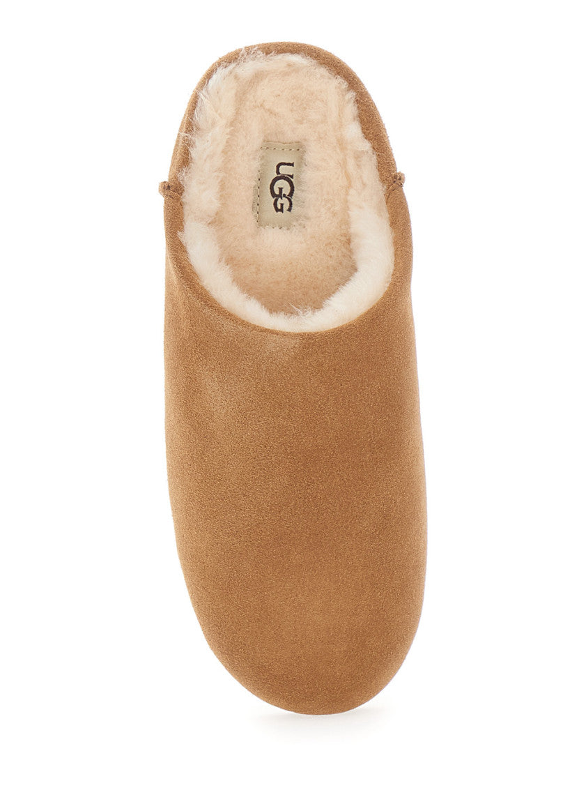 Brown Slip On Slides 4