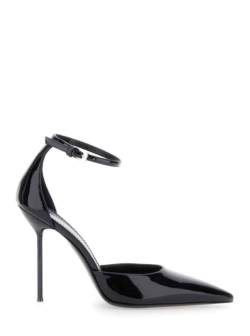 Black Ankle Strap Pumps 1
