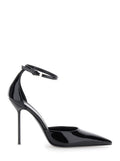 Black Ankle Strap Pumps 1