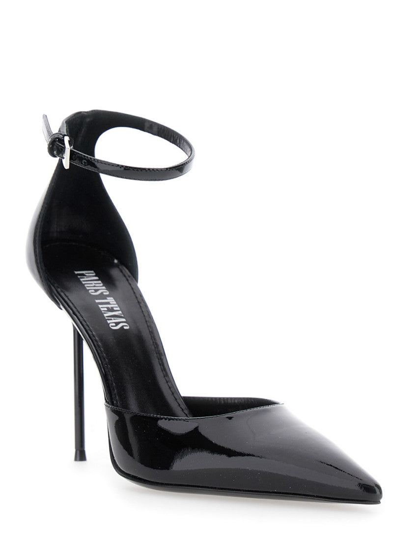 Black Ankle Strap Pumps 2